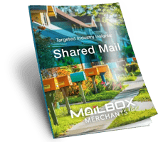 cover of the targeted industry insights: shared mail ebook